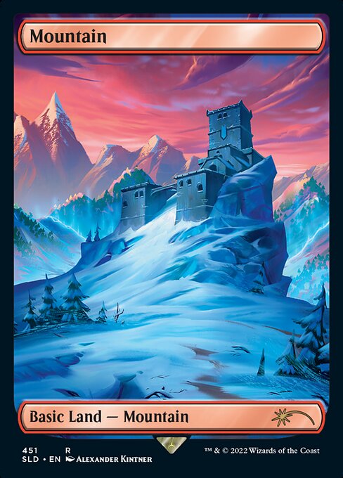 Mountain — Secret Lair Drop #451, art by Alexander Kintner
