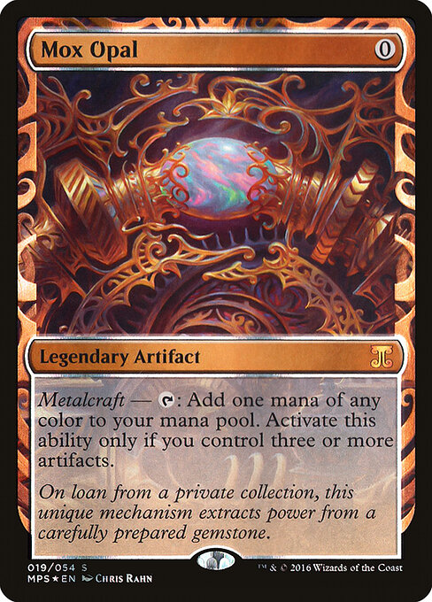 Mox Opal — Kaladesh Inventions #19, art by Chris Rahn