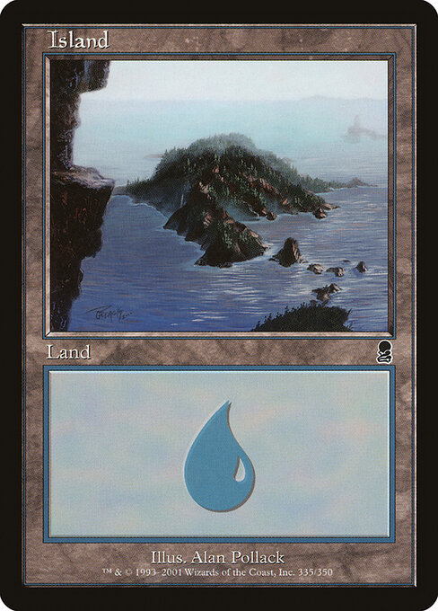 Island — Odyssey #335, art by Alan Pollack