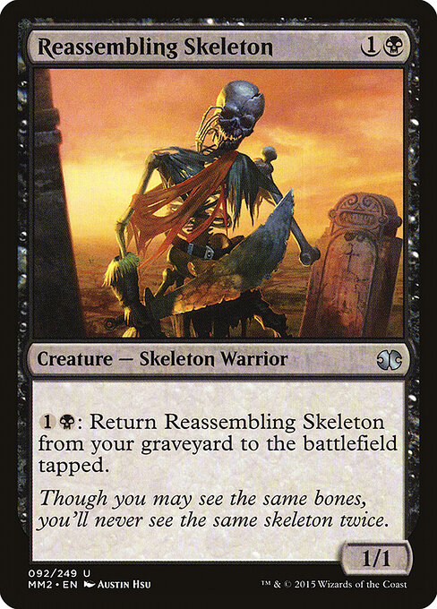 Reassembling Skeleton — Modern Masters 2015 #92, art by Austin Hsu