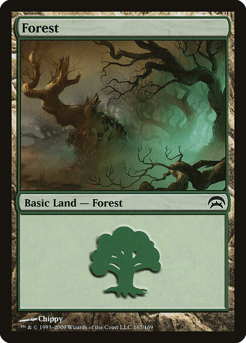 Forest — Planechase #167, art by Chippy