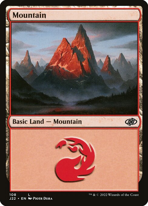 Mountain — Jumpstart 2022 #108, art by Piotr Dura