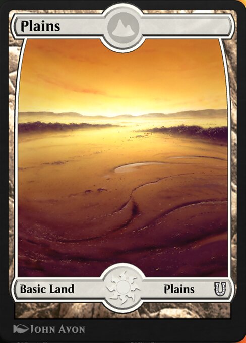 Plains — Arena New Player Experience #1a, art by John Avon