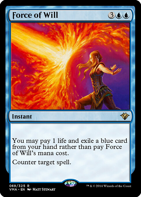 Force of Will — Vintage Masters #69, art by Matt Stewart