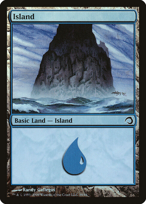 Island — Premium Deck Series: Slivers #38, art by Randy Gallegos