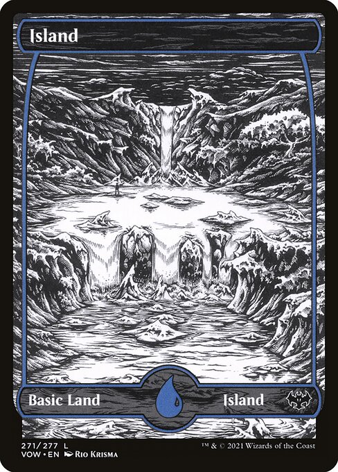 Island — Innistrad: Crimson Vow #271, art by Rio Krisma