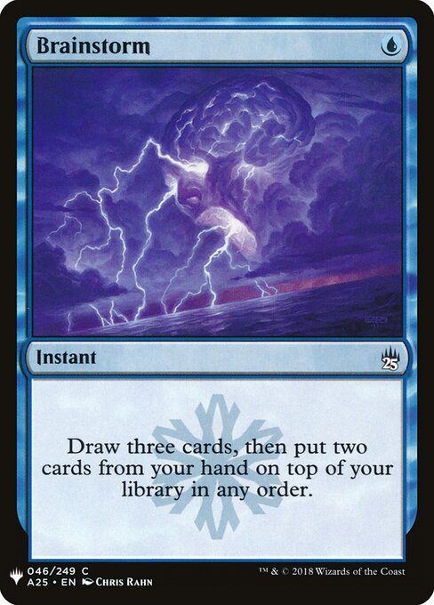 Brainstorm — The List #A25-46, art by Chris Rahn