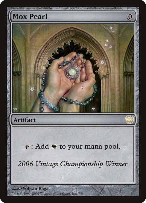 Mox Pearl — Vintage Championship #2006, art by Volkan Baǵa