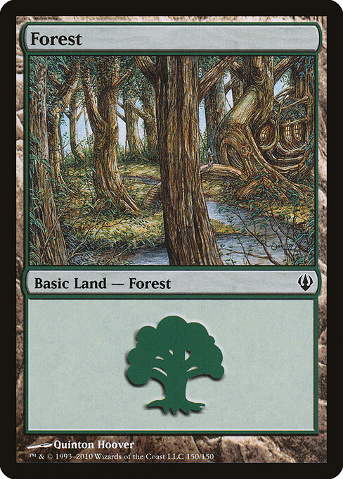 Forest — Archenemy #150, art by Quinton Hoover