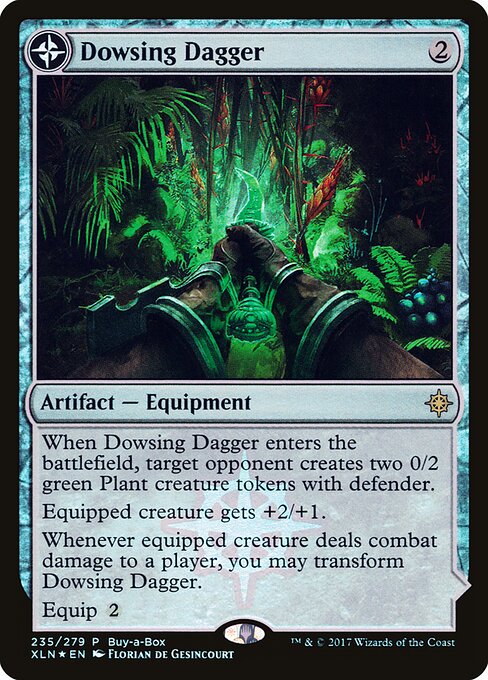 Dowsing Dagger // Lost Vale — XLN Treasure Chest #235, art by Florian de Gesincourt & Jared Blando