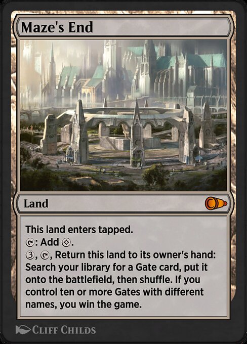 Maze's End