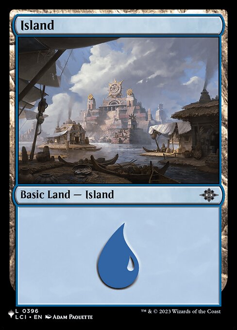 Island — The List #LCI-396, art by Adam Paquette