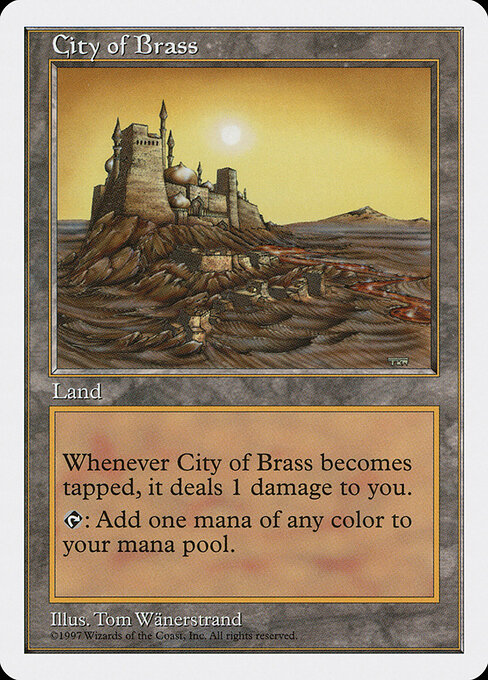 City of Brass — Fifth Edition #413, art by Tom Wänerstrand