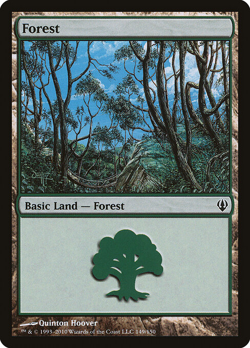 Forest — Archenemy #149, art by Quinton Hoover