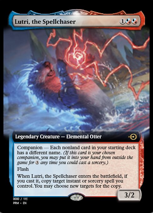 Lutri, the Spellchaser — Magic Online Promos #80883, art by Lie Setiawan