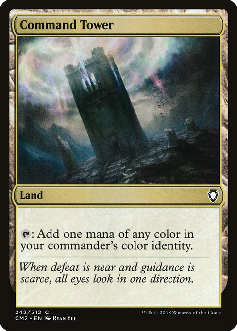 Command Tower — Commander Anthology Volume II #242, art by Ryan Yee