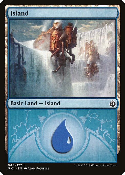 Island — GRN Guild Kit #48, art by Adam Paquette