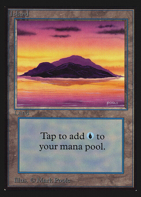 Island — Intl. Collectors' Edition #291, art by Mark Poole