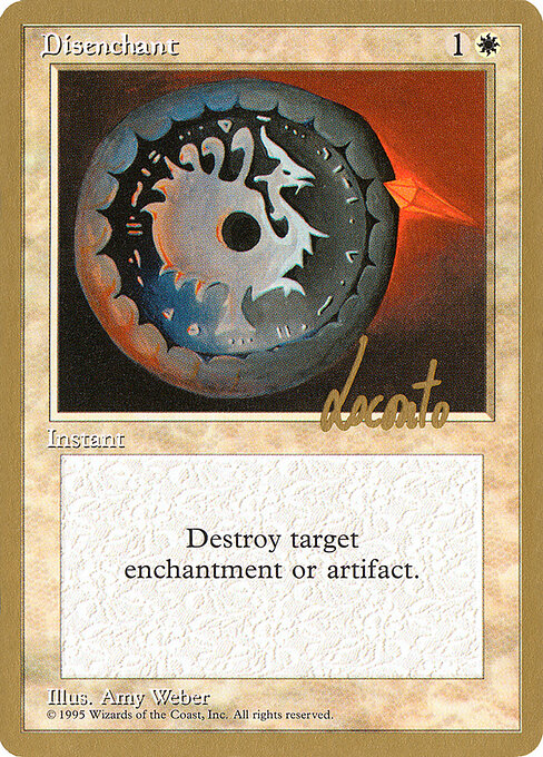 Disenchant — Pro Tour Collector Set #ml22, art by Amy Weber