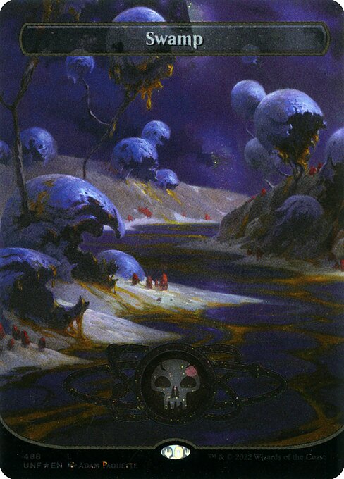 Swamp — Unfinity #488, art by Adam Paquette