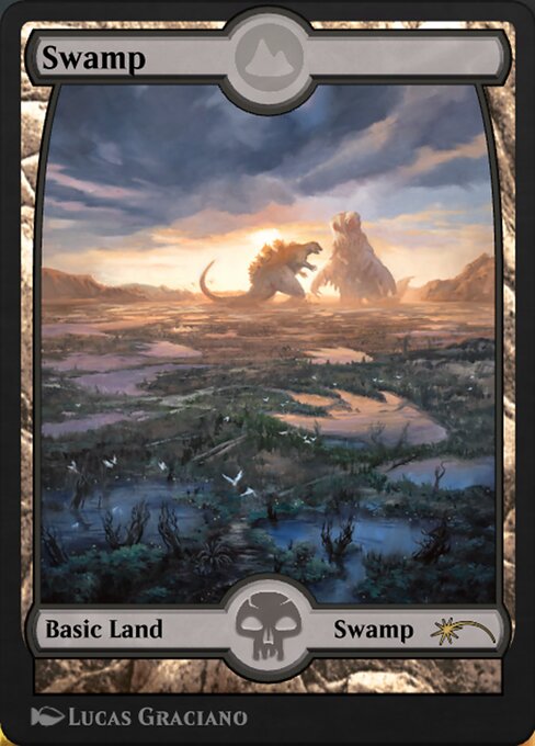 Swamp — MTG Arena Promos #238, art by Lucas Graciano