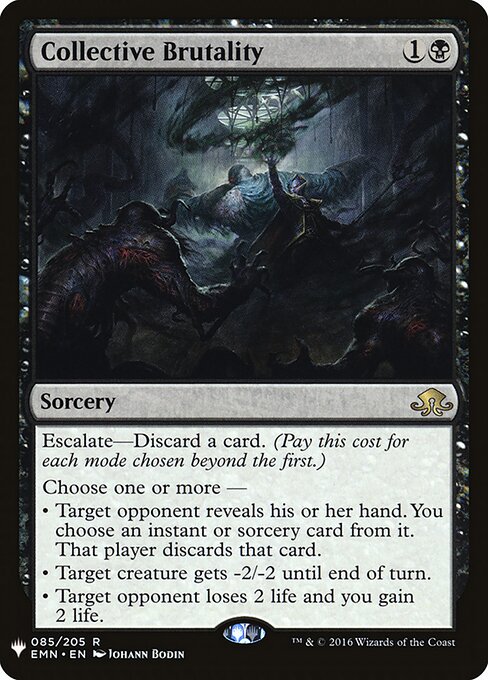 Collective Brutality — The List #EMN-85, art by Johann Bodin
