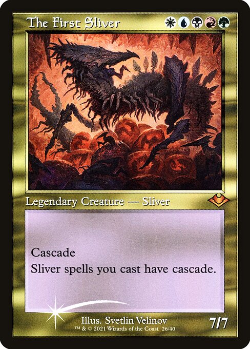 The First Sliver — Modern Horizons 1 Timeshifts #26, art by Svetlin Velinov