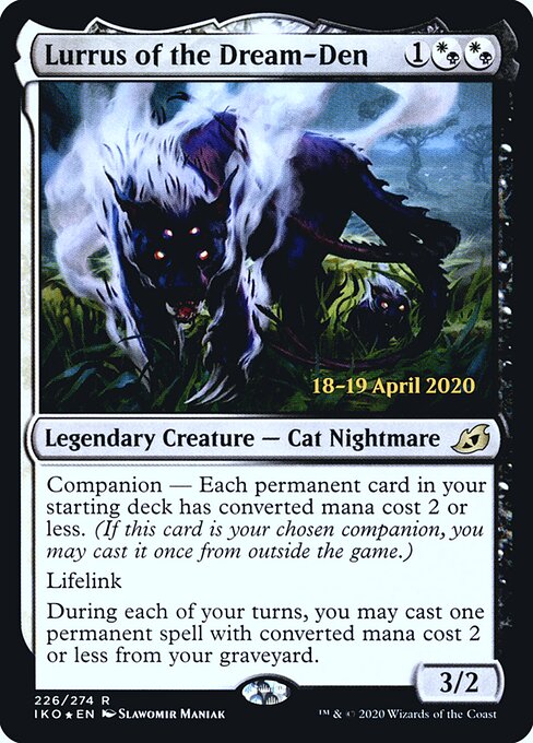 Lurrus of the Dream-Den — Ikoria: Lair of Behemoths Promos #226s, art by Slawomir Maniak