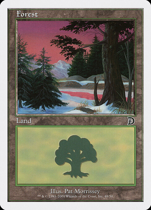 Forest — Deckmasters #48, art by Pat Lewis