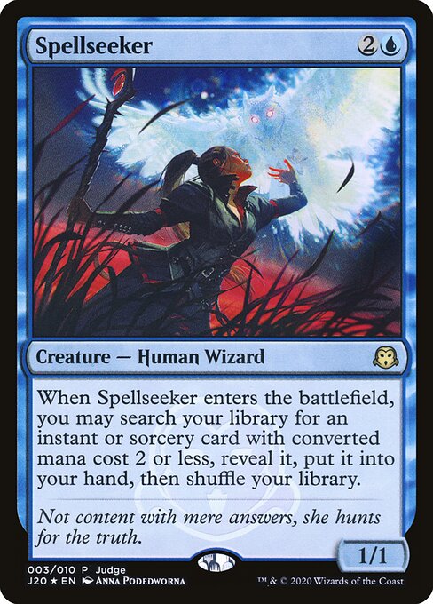 Spellseeker — Judge Gift Cards 2020 #3, art by Anna Podedworna