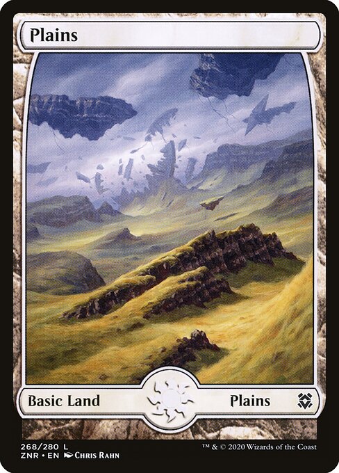Plains — Zendikar Rising #268, art by Chris Rahn