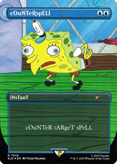 Counterspell — Secret Lair Drop #7010, art by Tyler Walpole