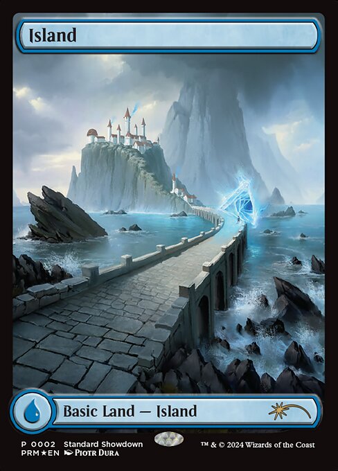 Island — MKM Standard Showdown #2, art by Piotr Dura