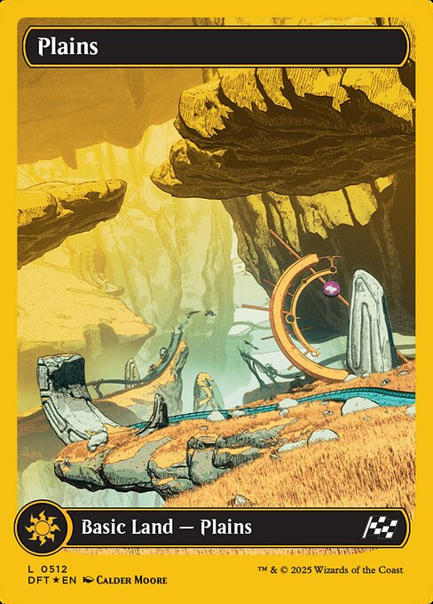 Plains — Aetherdrift #512, art by Calder Moore