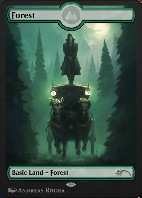 Forest — MTG Arena Promos #266, art by Andreas Rocha