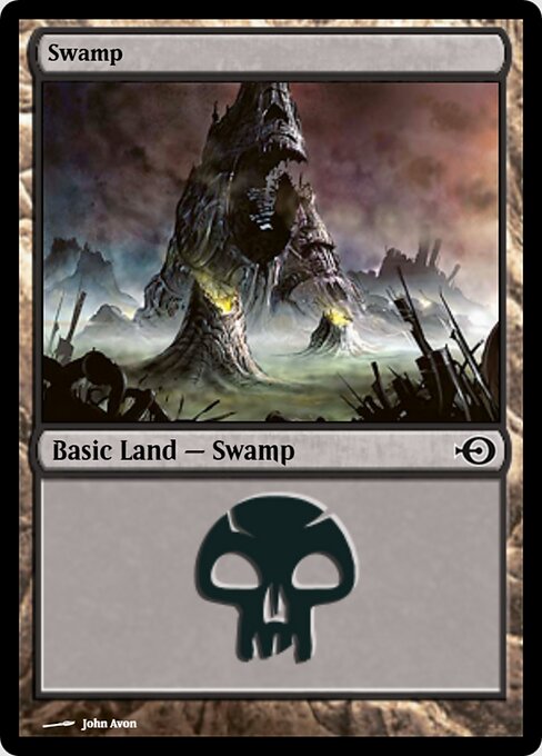 Swamp — Magic Online Promos #31999, art by John Avon
