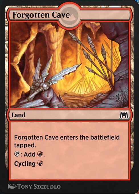 Forgotten Cave — Historic Anthology 2 #21, art by Tony Szczudlo