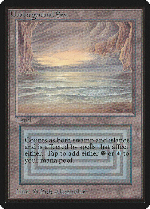 Underground Sea — Limited Edition Beta #286, art by Rob Alexander