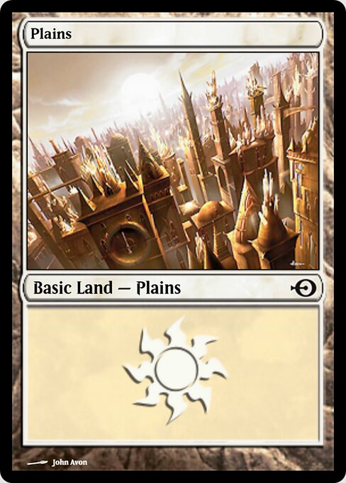 Plains — Magic Online Promos #32019, art by John Avon