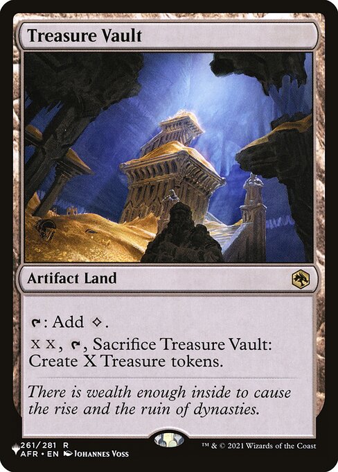 Treasure Vault — The List #AFR-261, art by Johannes Voss