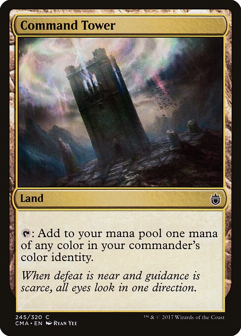 Command Tower — Commander Anthology #245, art by Ryan Yee
