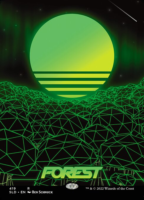 Forest — Secret Lair Drop #419, art by Ben Schnuck