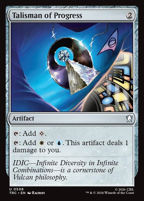 Talisman of Progress