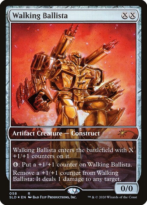 Walking Ballista — Secret Lair Drop #58, art by Bad Flip Productions, Inc.
