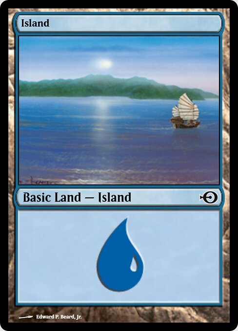 Island — Magic Online Promos #249, art by Edward P. Beard, Jr.