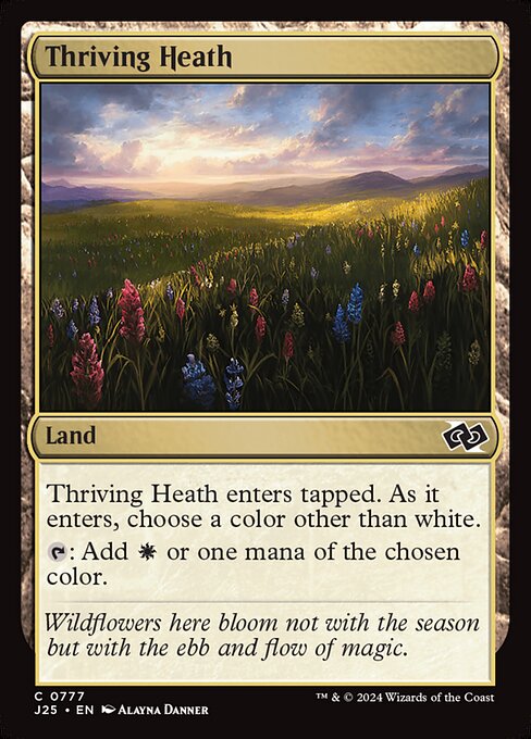 Thriving Heath — Foundations Jumpstart #777, art by Alayna Danner