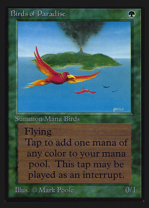 Birds of Paradise — Collectors' Edition #187, art by Mark Poole