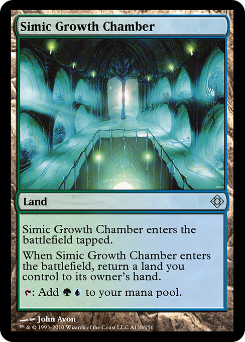 Simic Growth Chamber — Magic Online Theme Decks #A138, art by John Avon
