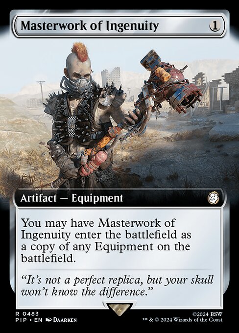 Masterwork of Ingenuity — Fallout #483, art by Daarken