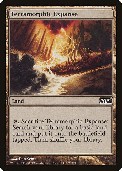 Terramorphic Expanse — Magic 2010 #229, art by Dan Murayama Scott
